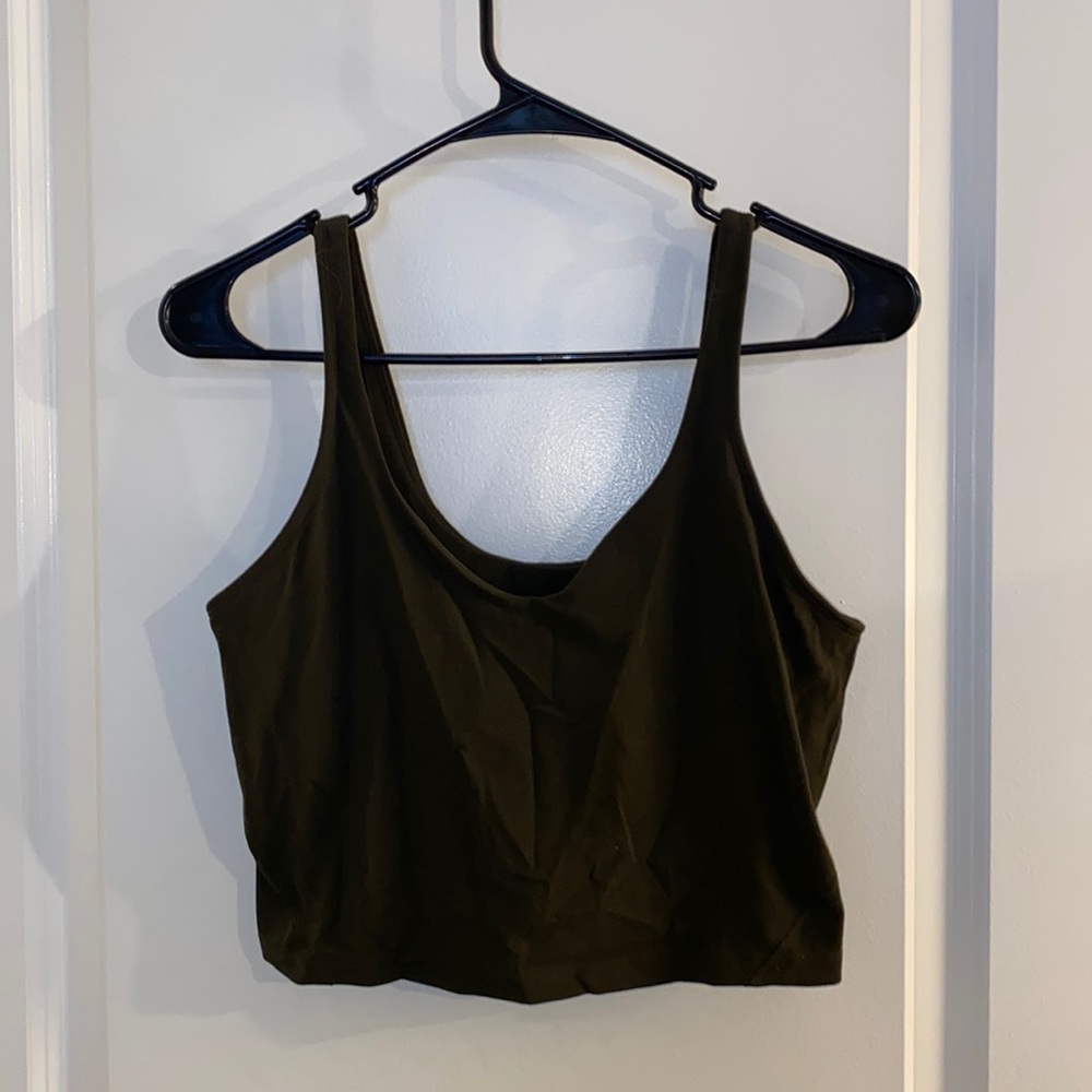 Lululemon Align Tank Top- Size 10, Color Olive